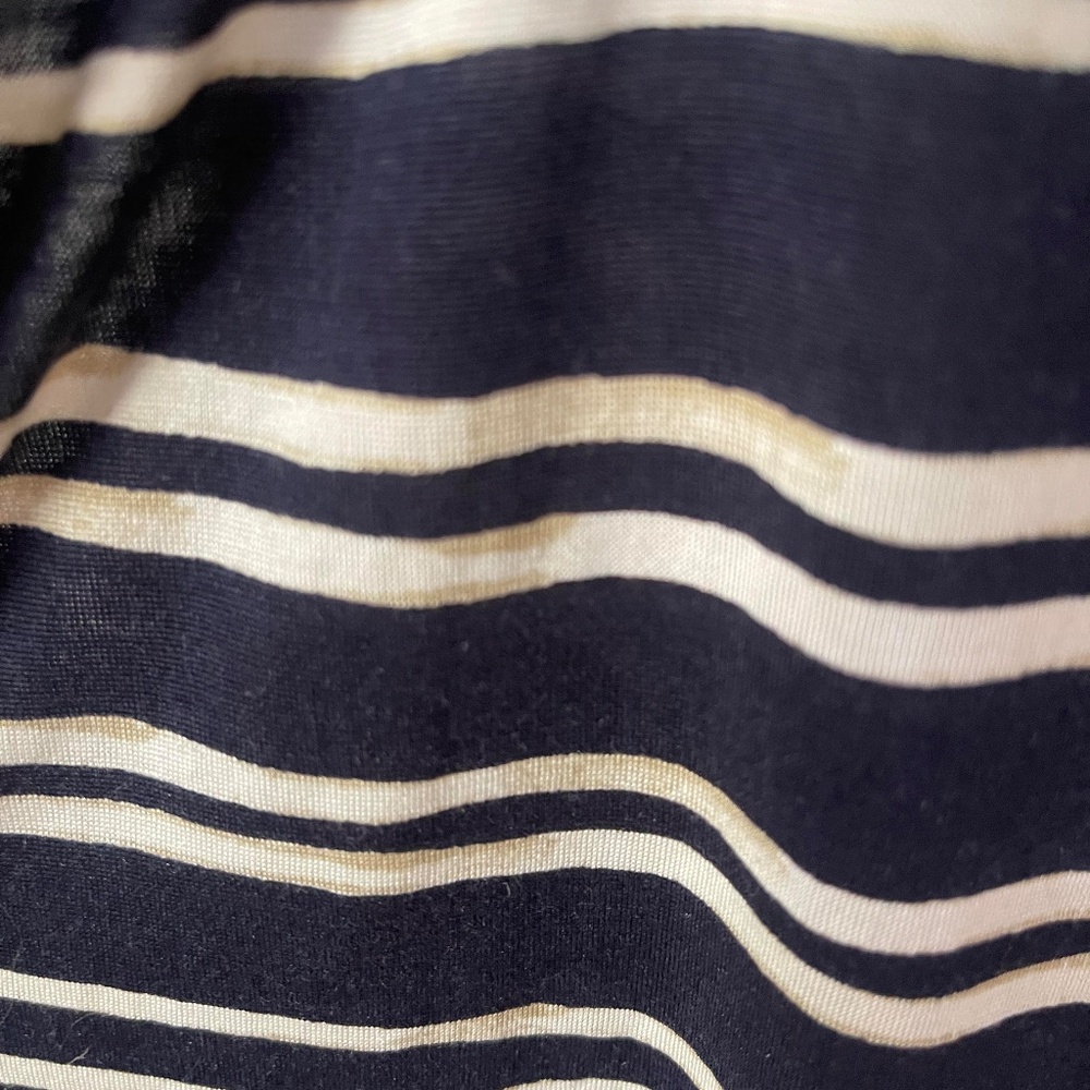 Navy Striped Women's Top - Picture 6 of 9